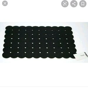 The‎ cellar Placemat Salvamantel black set of 4